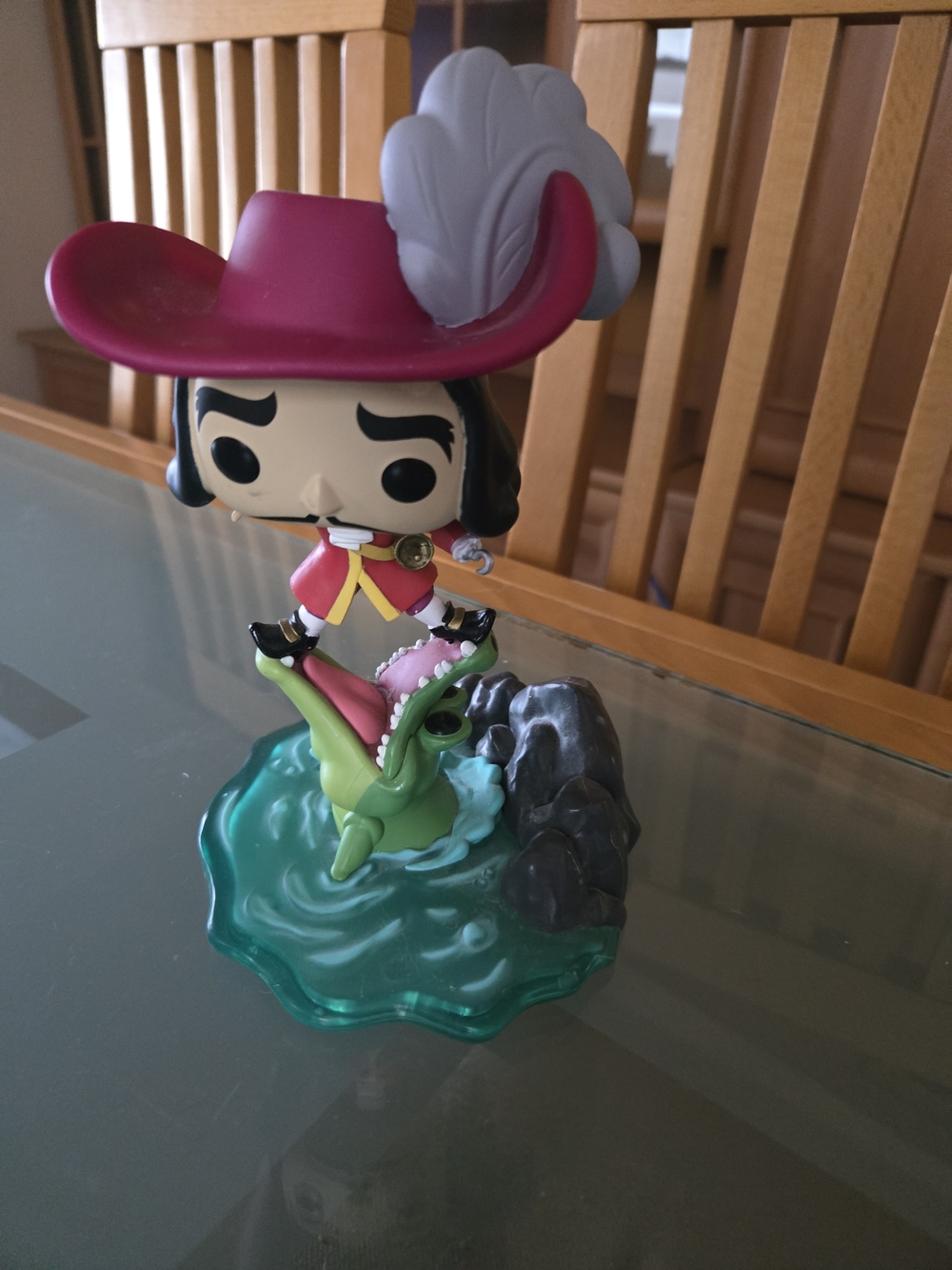 Funko Captain Hook Vinyl Figure with Tik Tok